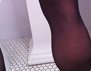 Your home movie of her glutes, legs and calves in sheer pantyhose is going well as you give her muscle worship, masturbate her wet pussy, get her excited with the head of your cock, then cum all over her sexy, muscular legs. Good thing you remembered to shoot the female muscle sex in close-up so you can enjoy it even when she's not there.